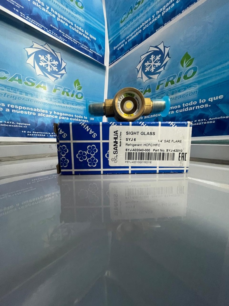 [VS0118084SH] Visor de Temperatura Sanhua 1/4″ FLARE