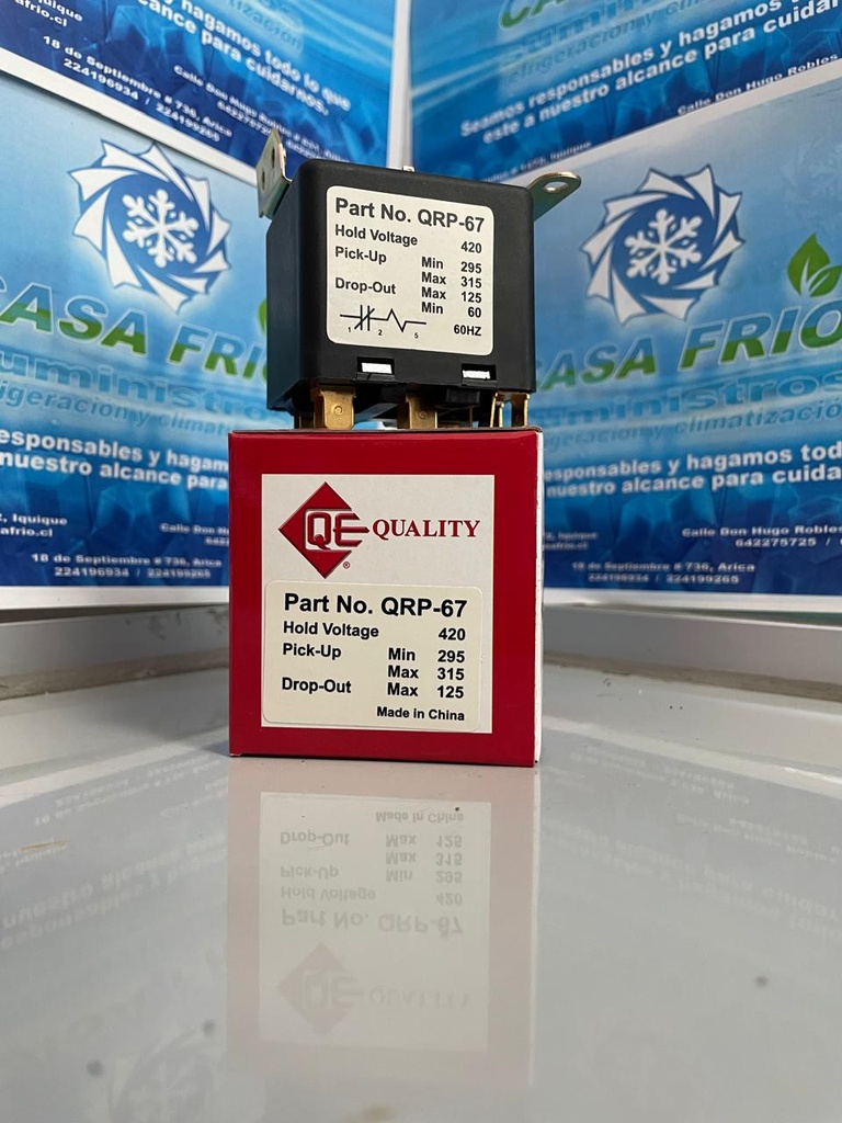 [RP0118071] Relay Volumétrico QRP-67 1/2 A 5HP QE