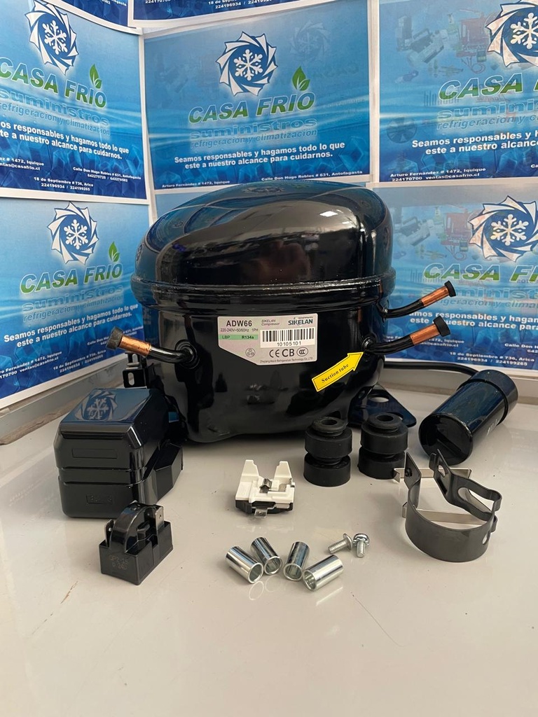 [CO106089SK] Compresor Refrigerante SIKELAN ADW66