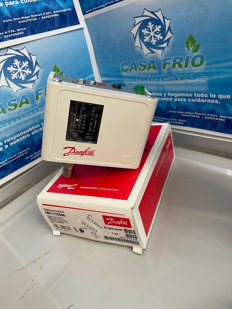 [CT0107027DF] Presostato Manual de baja Danfoss