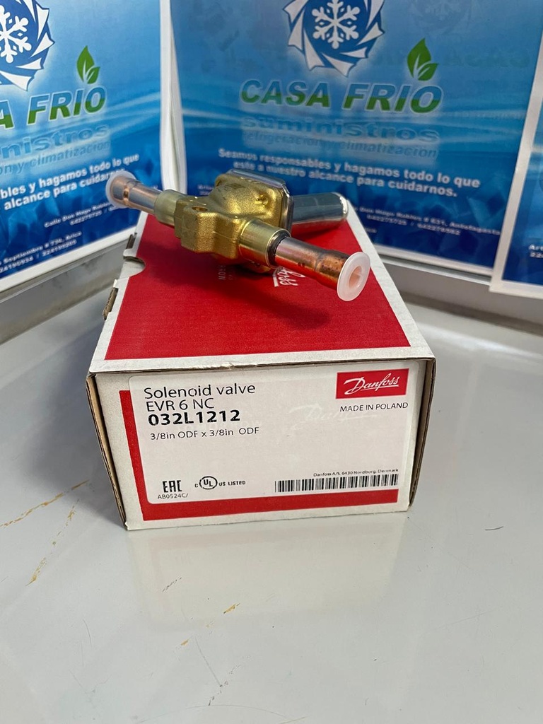 [VS2103159EVR] Válvula Solenoide Danfoss (ODF) (3/8″)