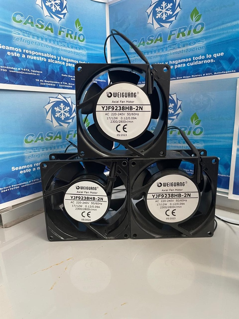 [VT220220YJG] Ventilador Cúbico Compacto (90x90x38) 220V