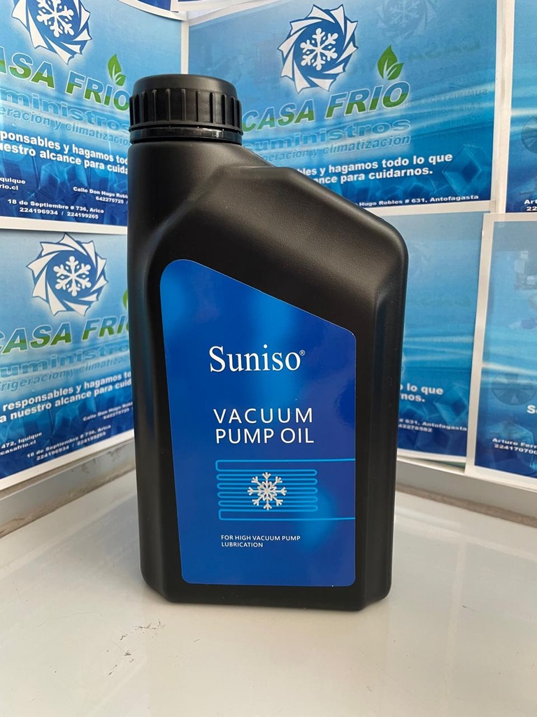 [AC01001SNS] Aceite Mineral para bombas de vacío 1lt.