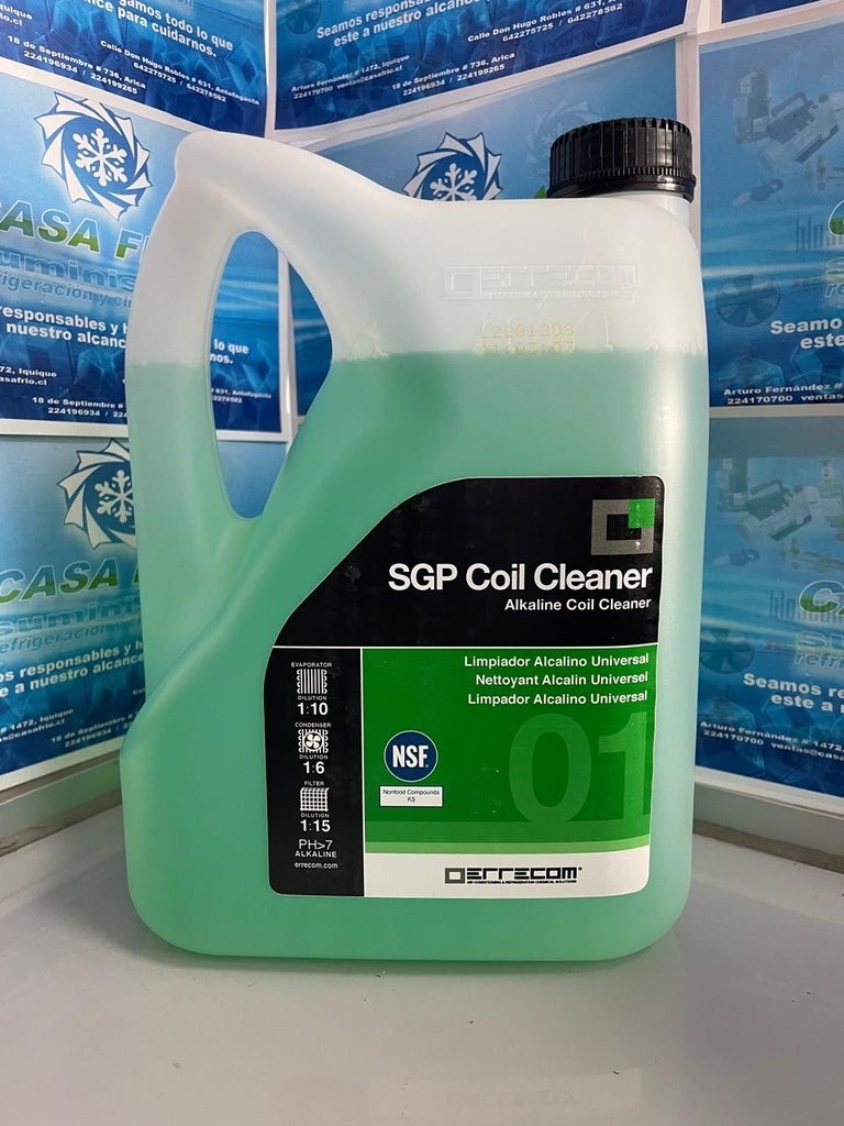 [DT0320004TB] Limpiador de Evaporador SPG 3.7lt