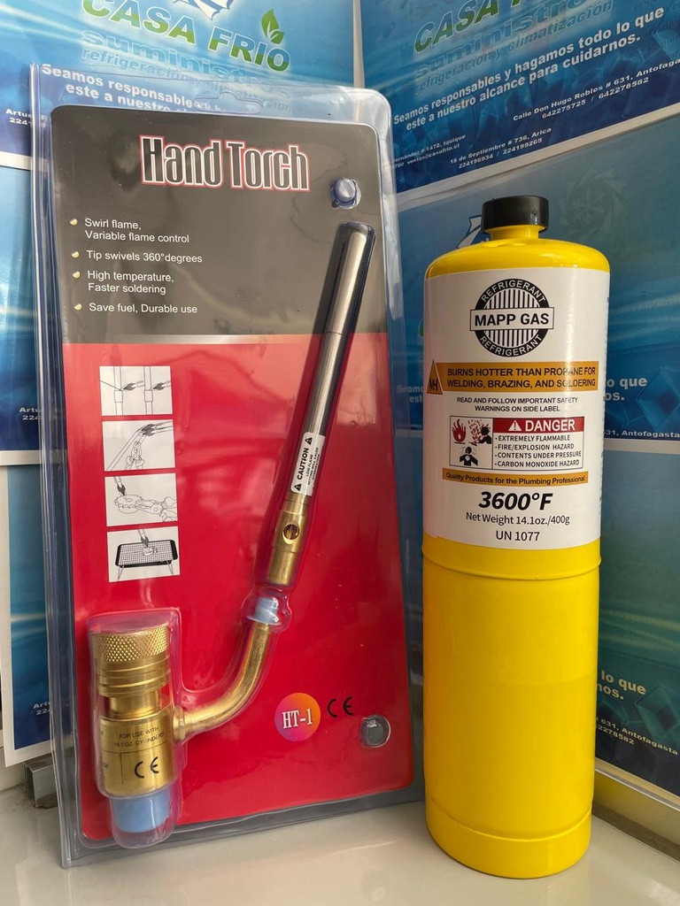Promoción Soplete Automático + Mapp Gas