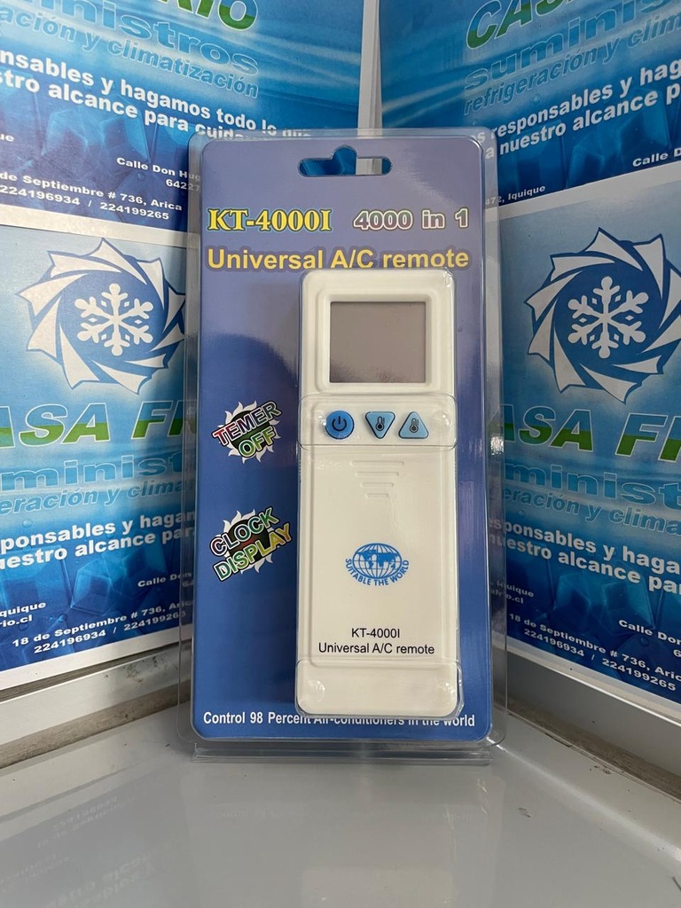 [CR0107023] Control Remoto Universal