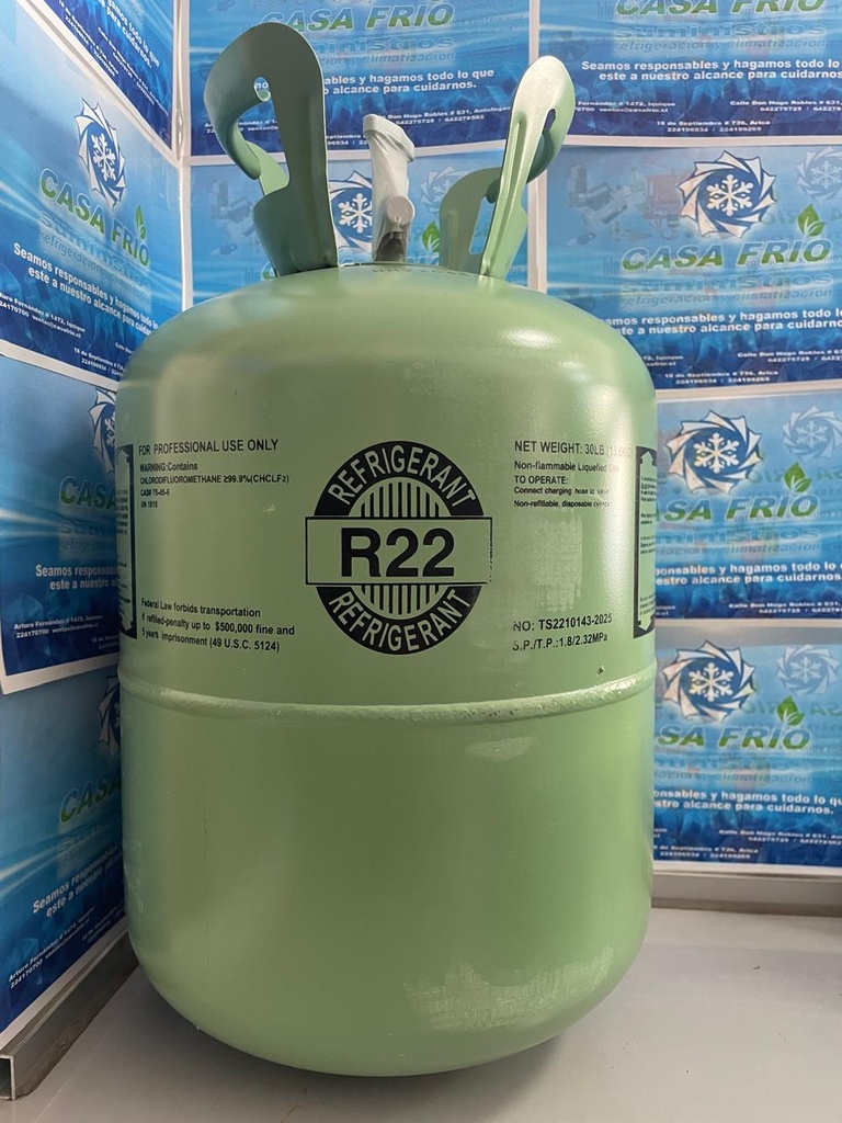 [GR1401003] Gas Refrigerante R-22 (13.6KG)