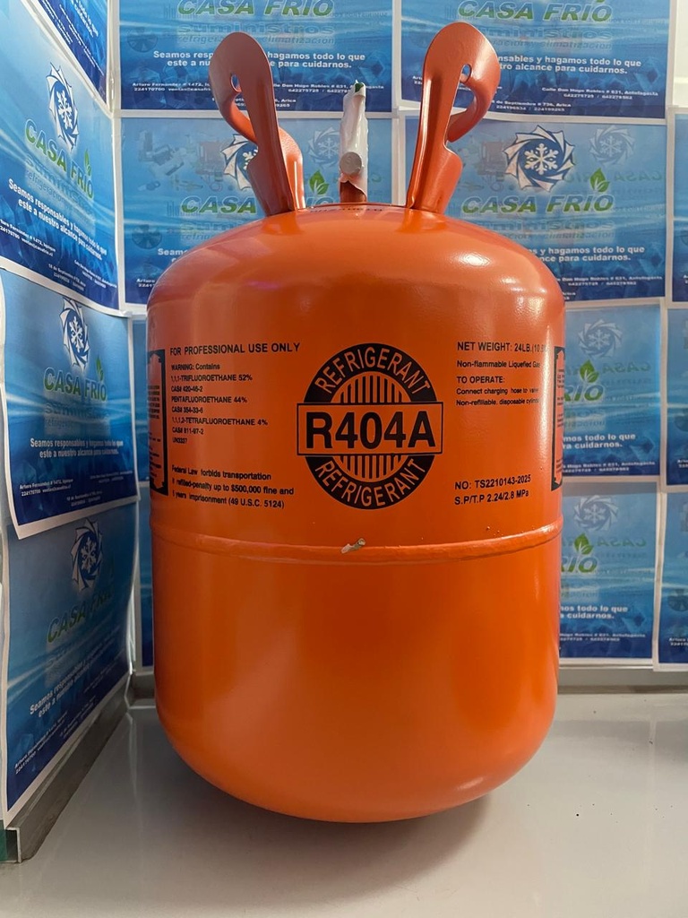 [GR1401004] Gas Refrigerante R-404 (10.9KG)