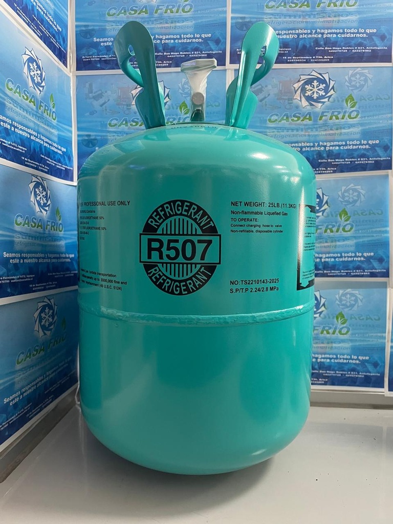 [GR1401007] Gas Refrigerante R-507 (11.3KG)