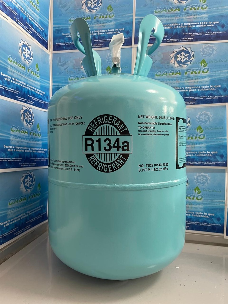 [GR1401002] Gas Refrigerante R-134A 13.6KG