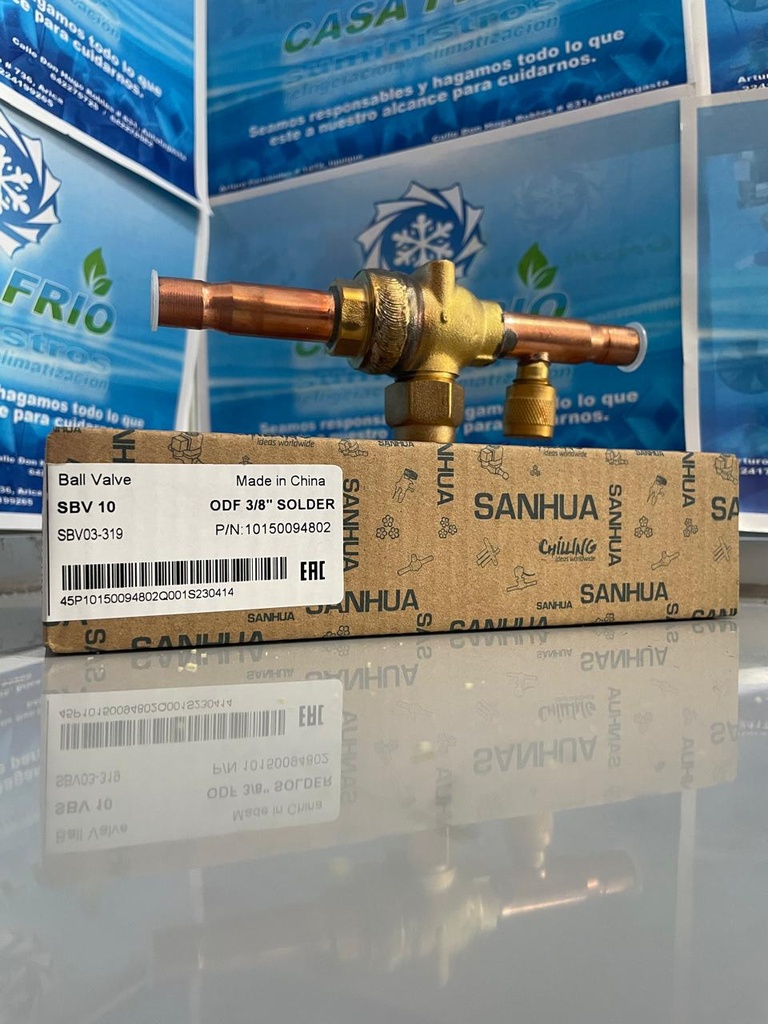 [VTB2103158SH] VÁLVULA TIPO BOLA SANHUA SBV10 3/8″ SOLDER
