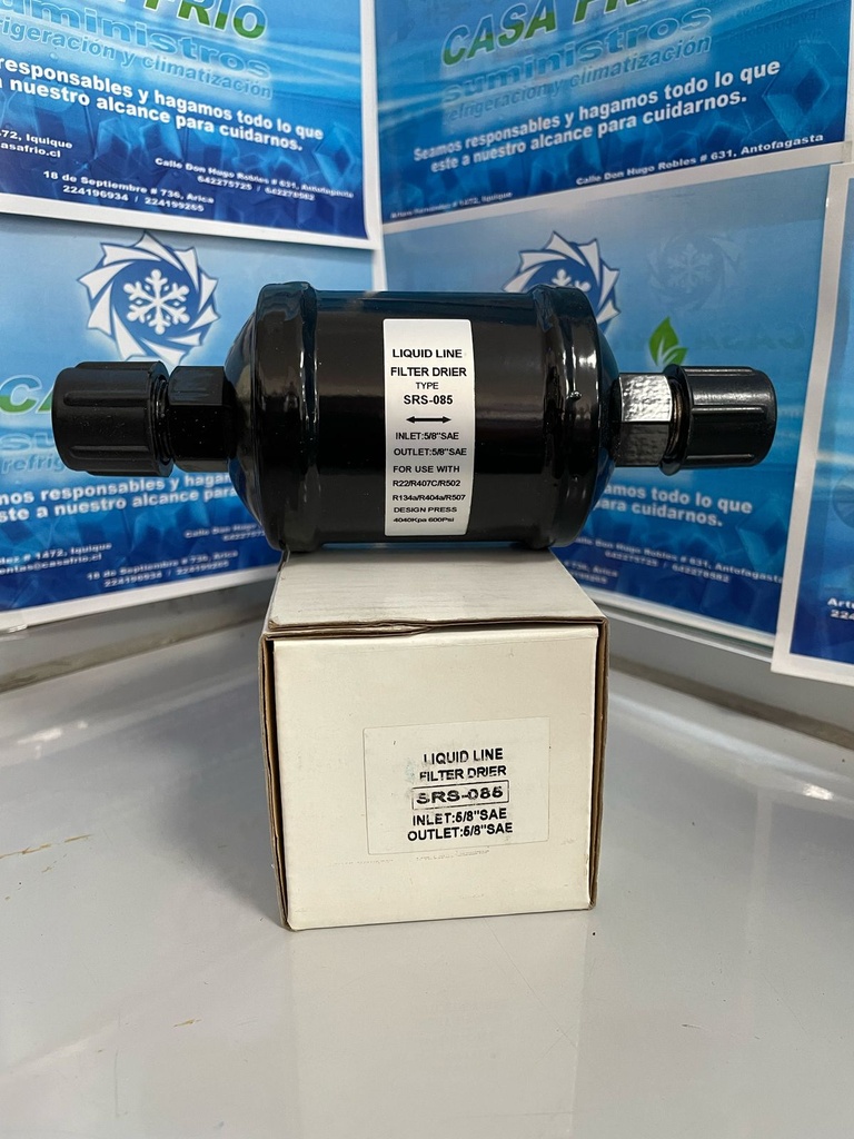 [FL121261-2F] FILTRO SECADOR LIQUID LINE 5/8″ FLARE BIDIRECCIONAL
