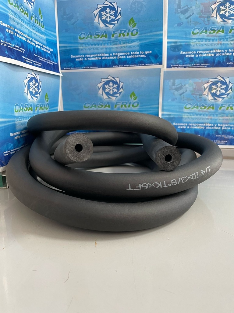 [AI0218019ECC] AISLACIÓN TÉRMICA PARA TUBERÍAS 1/4″ 2MT.