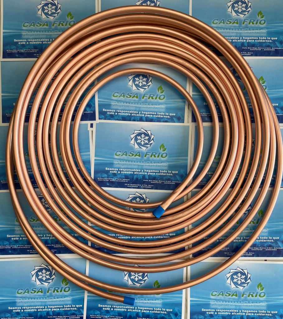 [REC0210033CÑ] TUBERÍA RECOCIDA DE COBRE 3/4″ 15 MT.
