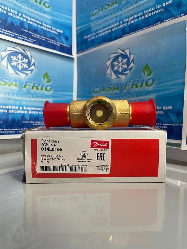 [VS0118083DF] Visor de Temperatura Danfoss 5/8″ Flare