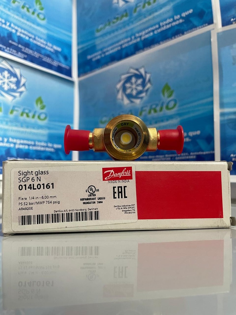 [VS0118087DF] Visor de Temperatura Danfoss 1/4″ FLARE