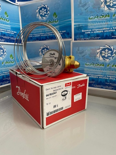 Elemento de reemplazo para Válvula de Expansión TE 12 R-404A/ R-507